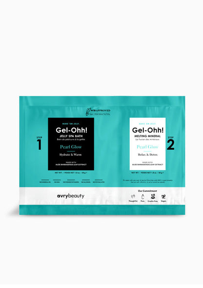 *Gel-Ohh! Jelly Spa Bath - Pearl Glow (CASE 30PC)