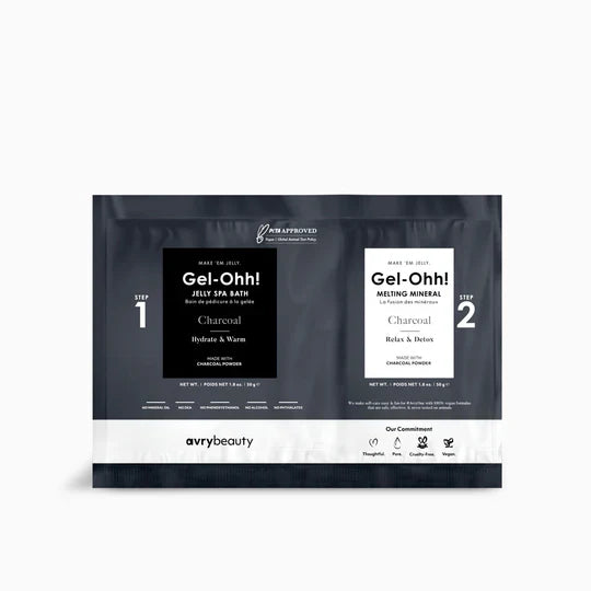 Avry Beauty Jelly Spa Bath - Charcoal