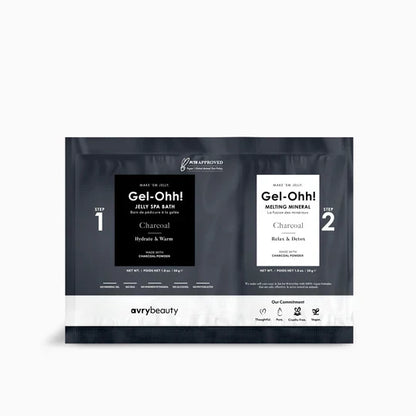 Avry Beauty Jelly Spa Bath - Charcoal