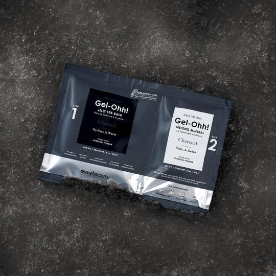 Avry Beauty Jelly Spa Bath - Charcoal