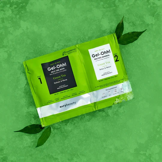 Avry Beauty Jelly Spa Bath - Green Tea