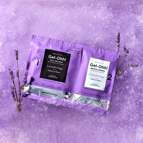 Avry Beauty Jelly Spa Bath - Lavender