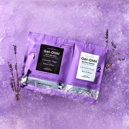 Avry Beauty Jelly Spa Bath - Lavender