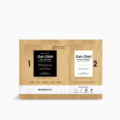 Avry Beauty Jelly Spa Bath - Milk & Honey