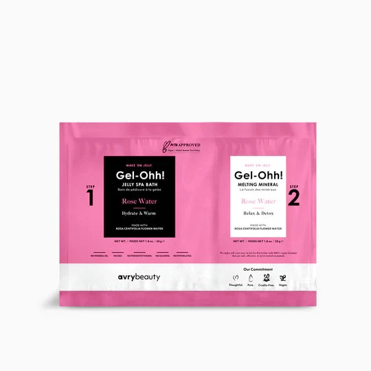 Avry Beauty Jelly Spa Bath - Rose