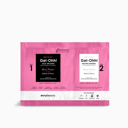 Avry Beauty Jelly Spa Bath - Rose
