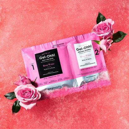 Avry Beauty Jelly Spa Bath - Rose