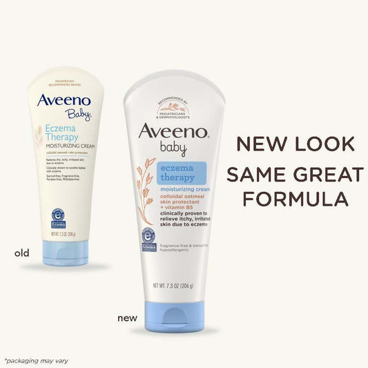 Aveeno Eczema Therapy Moisturizing Cream, 7.3 Oz
