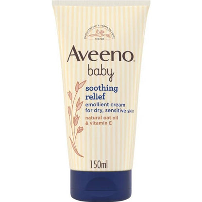Aveeno Baby Daily Soothing Relief Cream for Sensitive Skin 150 ml