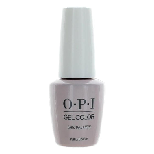 OPI Gel Nail Polish, .5 oz Gel Color- Baby Take A Vow