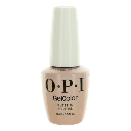 OPI Gel Nail Polish, .5 oz Gel Color- Put It In Neutral