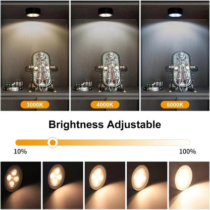 Battery Required Wall Mounted Light with 3 Lighting Modes, Wireless Magnetic Painting Light with Remote Control, Novelty Lighting for Home Decor, Multifunctional Ambient Lights #TOP PICKS