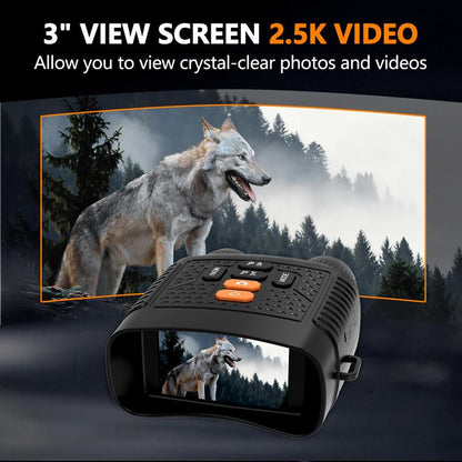 Night Vision Goggles-Night Vision Binoculars,2000 Mah Battery,7 Levels Infrared,6X Digital Zoom,Wildlife Observation,Hunting,Camping
