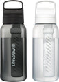 Lifestraw Go Series – Bpa-Free Water Filter Bottle for Travel and Everyday Use, Removes Bacteria, Parasites and Microplastics, Improves Taste, 22 Ounce, Nordic Noir