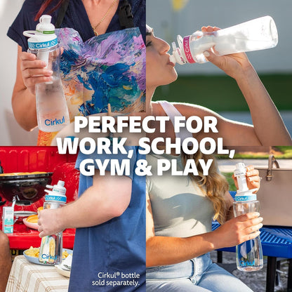 Cirkul Gosip Flavored Water, Makes 36 Energy Drinks. No Sugar, 0 Calories. Flavored Water for Everyday Energy. with Caffeine & B-Vitamins (Black Cherry, Blue Raspberry, Strawberry Watermelon)