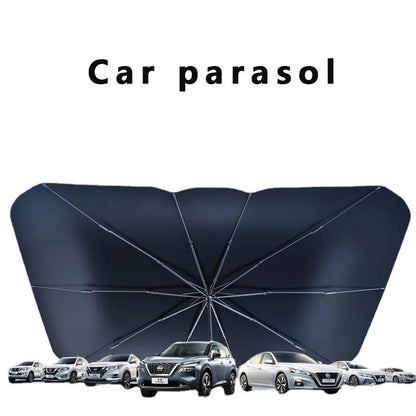 Sunshade Umbrella Sunshade Car Front Windshield Sunshade Car Sunshade Car with Sunshade Folding Sunscreen Sunshade