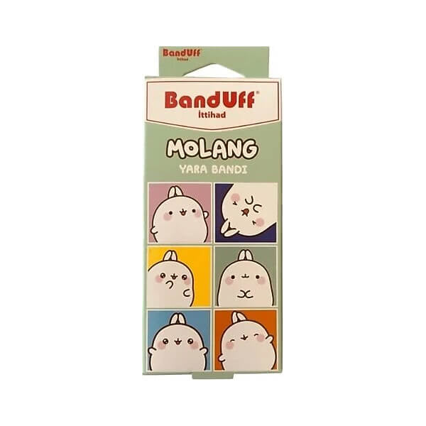 Banduff Molang Green Adhesive Bandages 10 Count