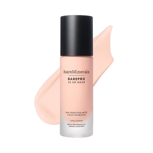 bareMinerals BarePro 24HR Wear Skin-Perfecting Matte Liquid Foundation Mineral SPF 20
