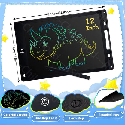 6.5/8.5/10/12 Inch LCD Writing Tablet Electronic Drawing Board Doodle Sketchpad Handwriting Pad Toys for Kids Birthday Gifts