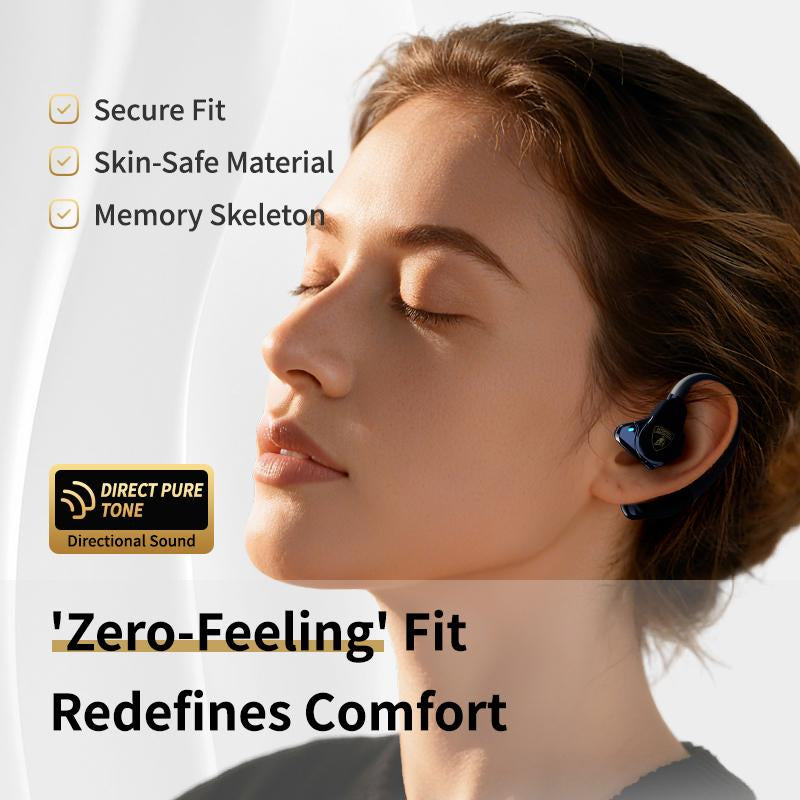 Lamborghini Official Wireless Earbuds | Sport Ear Hook Audifonos Bluetooth 6.0 Headphones | Deep Bass, Low Power Use | Comfortable for Running, Gym & Daily Calls Earphones, Electronic Audio Headset New Year Gifts Tiktokshopcreatorpicks