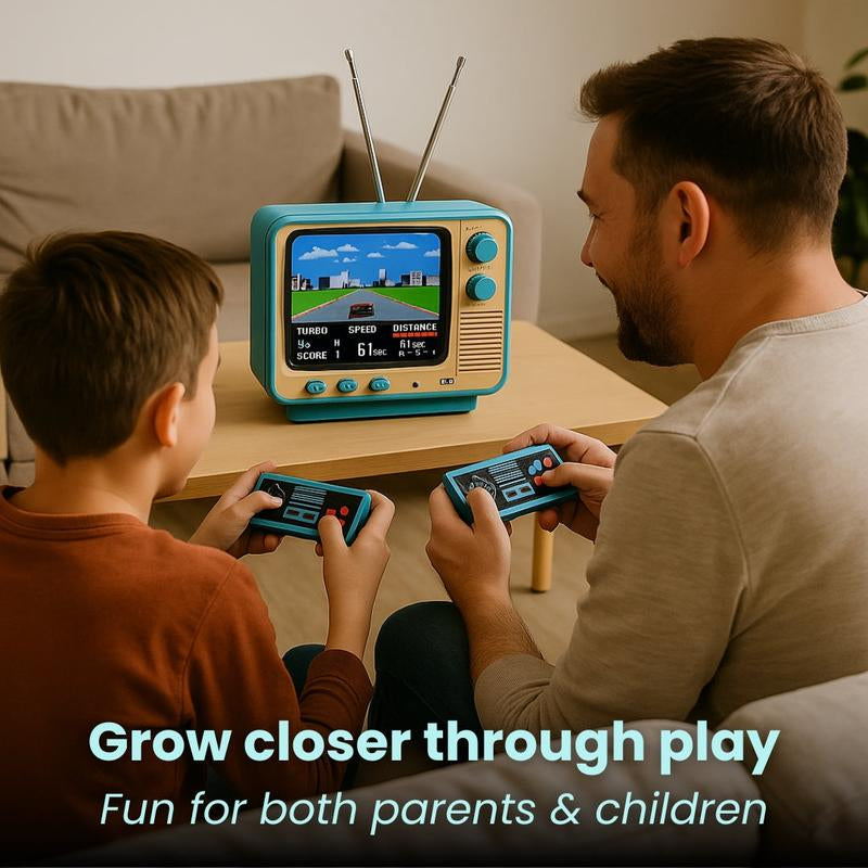 Retro Video Games Console GV300S Mini TV Style 308 Video Games Player with Handheld Gamepad