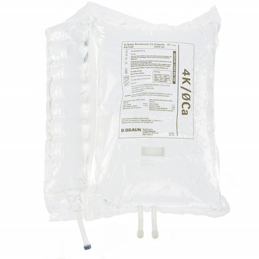 Bicarbonate Hemodialysis Solution (4 mEq/L), 2 x 5000 mL Bags