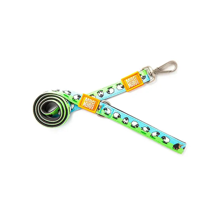 Max & Molly Black Sheep Dog Leash Padded Comfort Medium