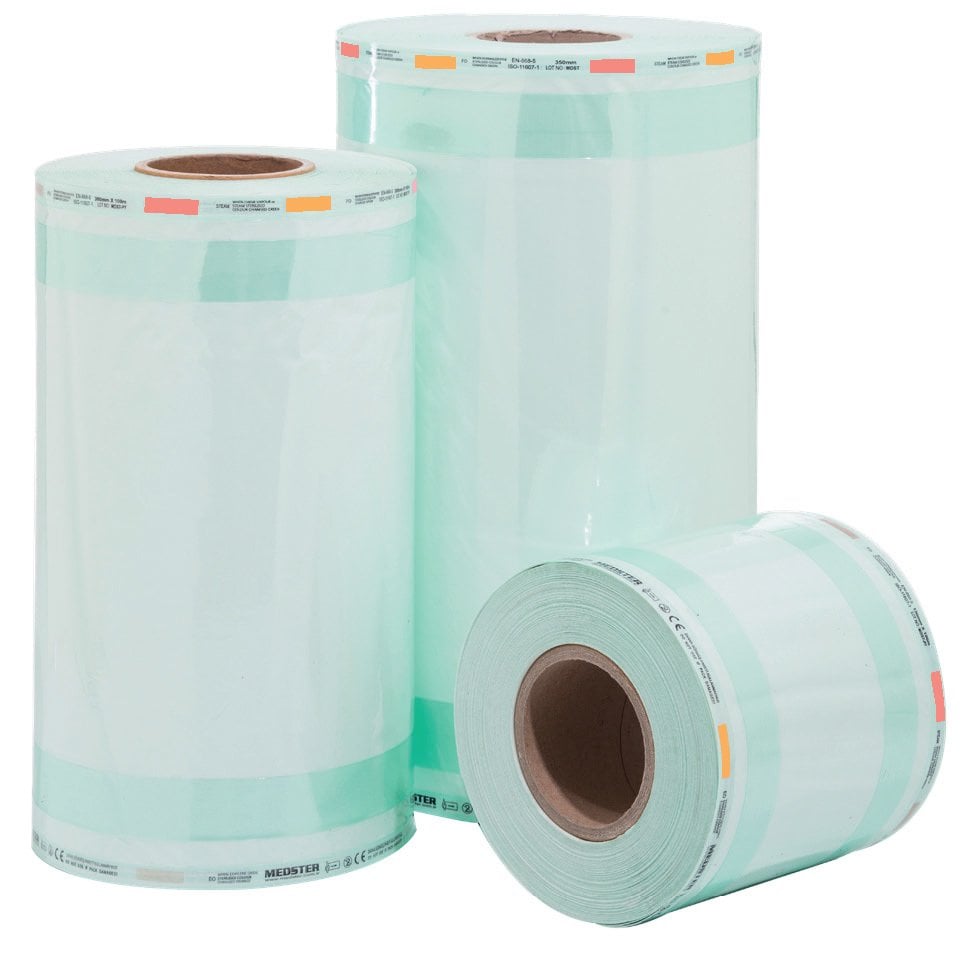 Medster Steam Sterilization Roll with Dual Indicators 5cm x 200m