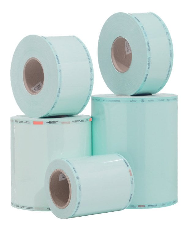 Medster Steam Sterilization Roll with Dual Indicators 40cm x 200m