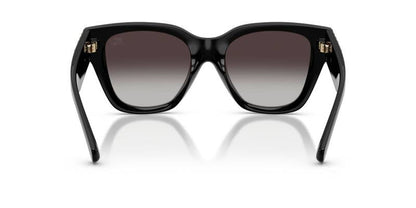 Burberry 0BE4489U Black Square Women's Sunglasses 53mm