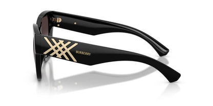 Burberry 0BE4489U Black Square Women's Sunglasses 53mm