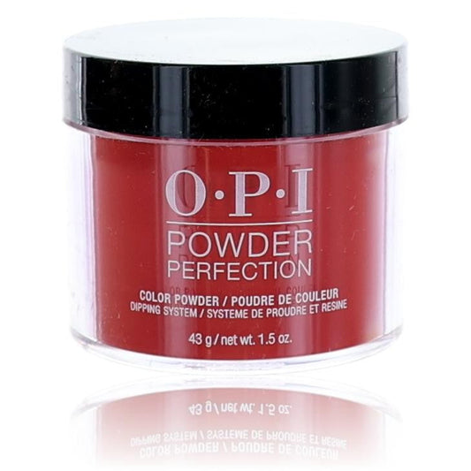 OPI Powder Perfection, 1.5 oz Color Dip Powder- Big Apple Red