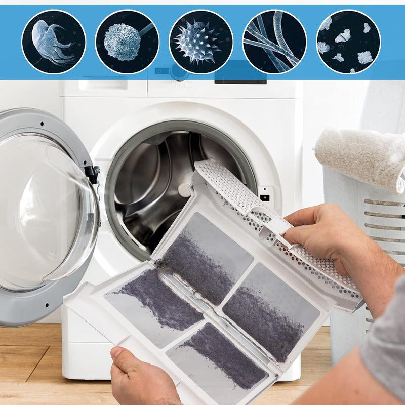 Dryer Vent Cleaner Kit Vacuum Attachment - Multiple Combinations V1 Lint Remover Power Washer and Vacuum Hose Quickly Removes Lint