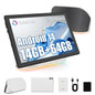 Android 14 Tablet with Rechargeable Stereo Speaker Audio Base, 10 Inch Tablet with HD IPS Touch Screen, Otca-Core, 14GB RAM 64GB ROM 1T Expand, Wi-Fi 6, BT 5.3, Dual Camera, Google Tablet
