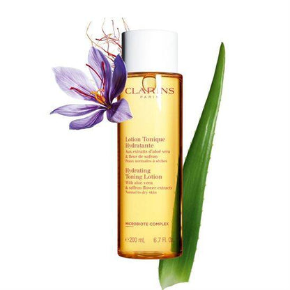Clarins Hydrating Toning Lotion with Aloe Vera 200 ml