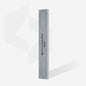 (1pc) Straight mineral nail file - 80/80