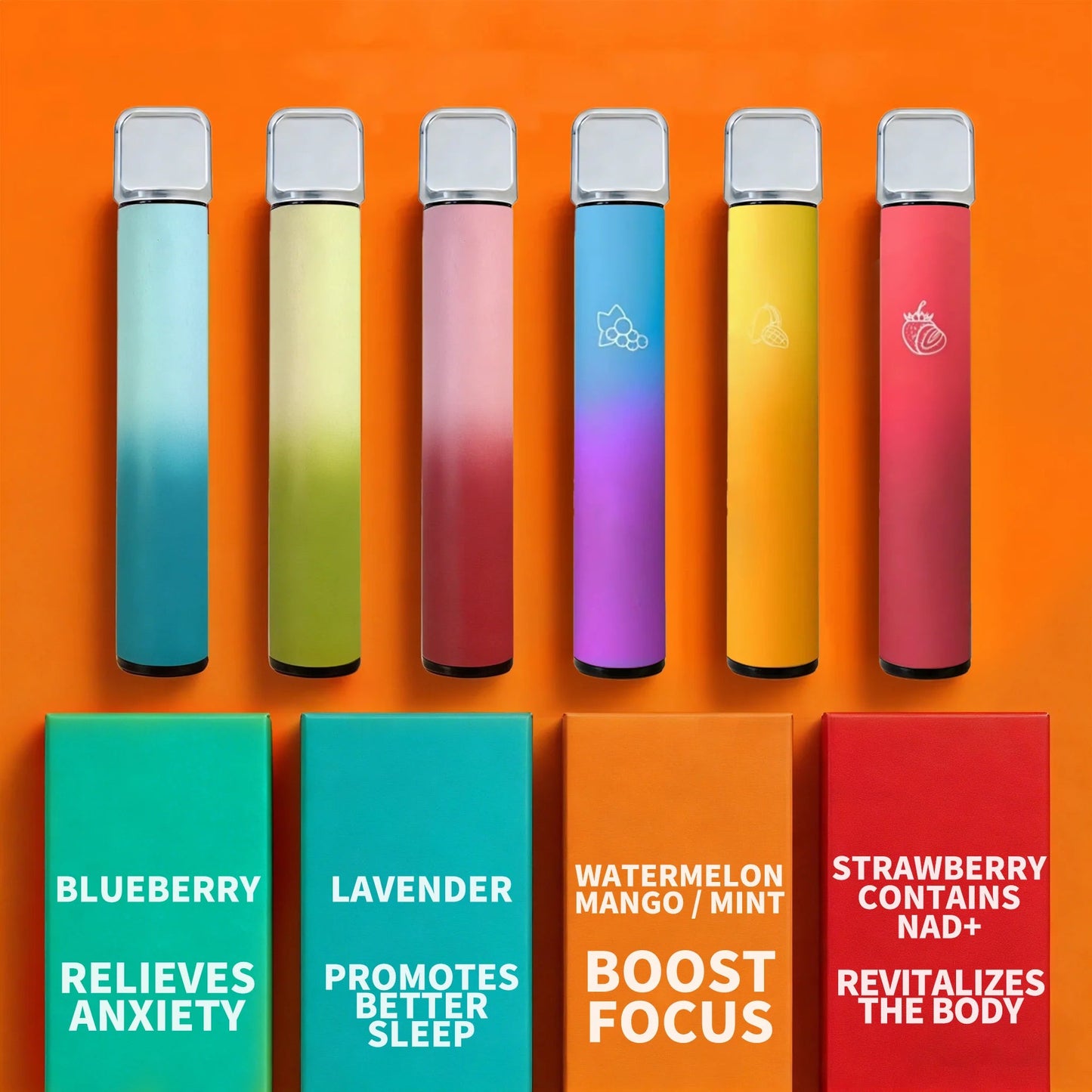 NENO Full Set Diffusers – 6 Flavors 2026 Upgrade - More Fuel&Longer Driving Range