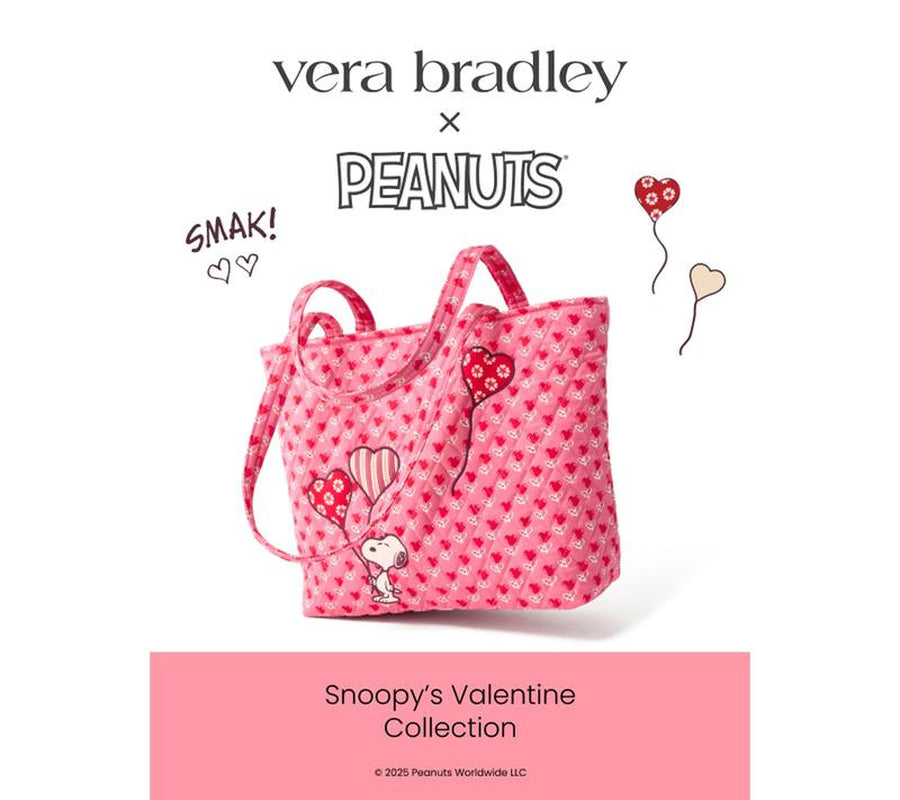 Vera Bradley Peanuts Small Original Vera Tote