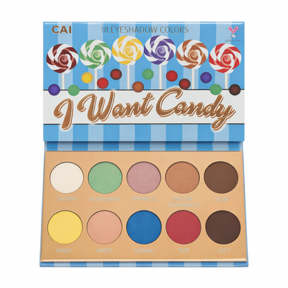 I Want Candy - 10 Eyeshadow Colors