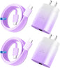 Super Fast Charger Type C, 25W USB C Wall Charger Fast Charging for Samsung Galaxy S26 Ultra/S26/S26+/S25 Ultra/S25/24 Ultra/S24/S23 Ultra/S22 Ultra with 10FT Long Android Type C Charger Cable 2Pack