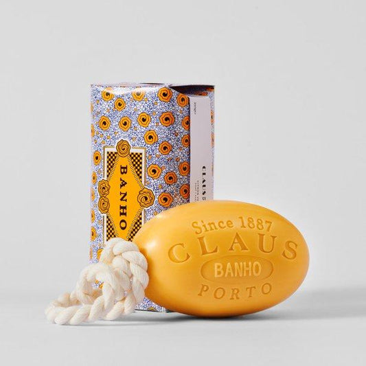 Claus Porto Banho Citron Verbena Soap on a Rope 12.4 Oz