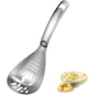 Heavy Duty Food Grade Stainless Steel: Multifunctional Potato Masher with Slotted Spoon & Raw Egg Separator, Durable Kitchen Gadget for Mashing Potatoes, Avocados, Vegetables & Beans, Easy Clean & Dishwasher Safe.