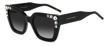 Carolina Herrera HER 0130/S Women's Sunglasses Black 52mm