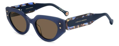 Carolina Herrera HER 0221/G/S Women's Sunglasses Black 50mm