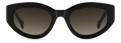 Carolina Herrera Her 0370/S Black Square Women Sunglasses 52mm