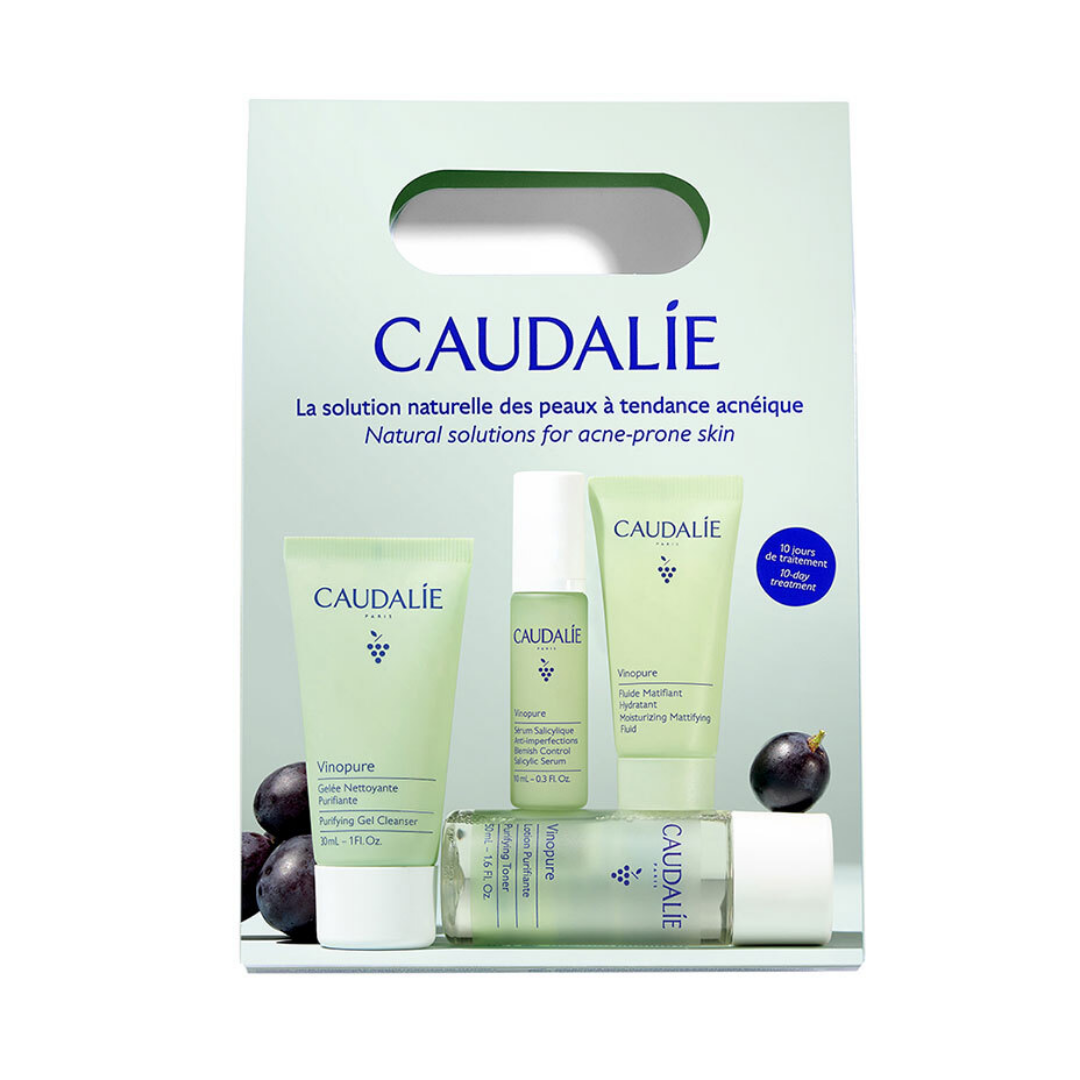 Caudalie Vinopure Discovery Set Purifying Routine 4-Piece Kit