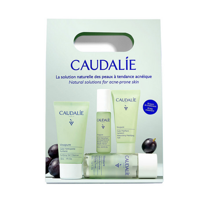 Caudalie Vinopure Discovery Set Purifying Routine 4-Piece Kit