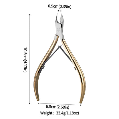 Professional Nail Cutter Nipper Scissors Stainless Steel Dead Skin Remover Pedicure Eagle Beak Pliers