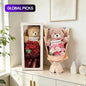 Preserved Rose Bouquet Flowers with Teddy Bear - Celebration, Anniversary, Birthday, Flower Arrangement, Flower Gift, Everlasting Rose, Flowers, for Women,Gift Mother'S Day, Gift Boxes