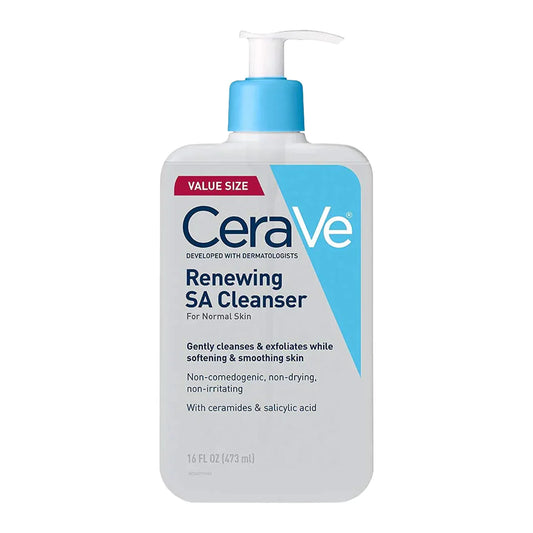 CeraVe Renewing SA Cleanser for Rough & Bumpy Skin 16 Oz